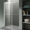Anzzi Kahn Series 48 in. x 76 in. Frameless Sliding Shower Door in Chrome SD-FRLS05801CH - alternate 1
